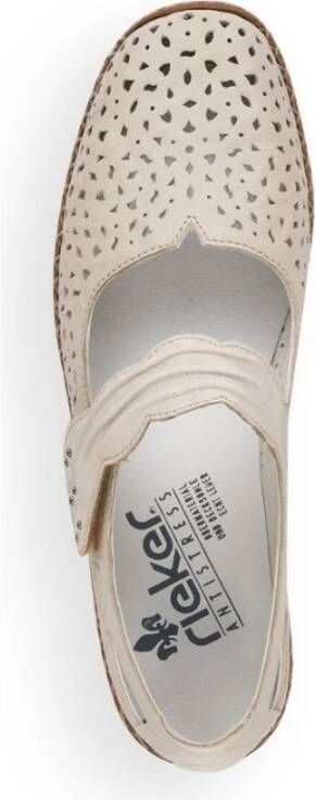 Rieker Beige Sneakers voor Vrouwen Beige Dames