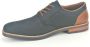 Rieker Blauw Print Jurk Schoenen Blue Heren - Thumbnail 3