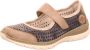 Rieker Blauwe Damen Ballerina Slipper - Thumbnail 2