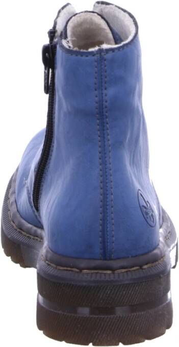 Rieker Blauwe Enkelboot