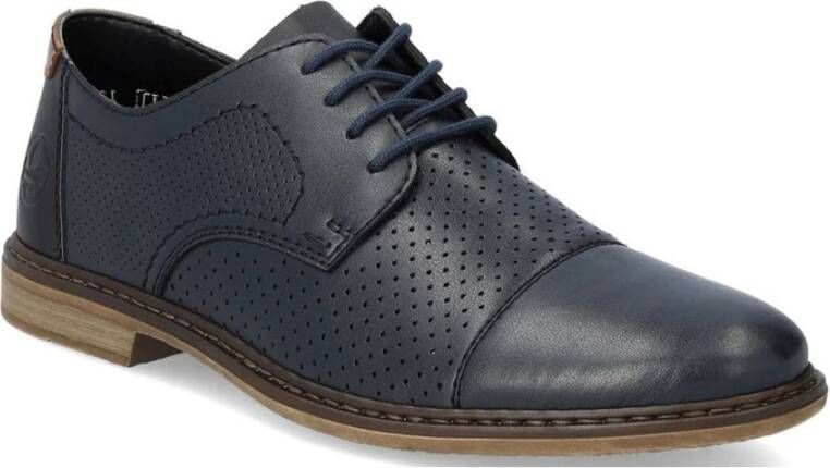 Rieker Blauwe Klassieke Formele Business Schoenen Blue Heren