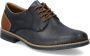 Rieker Blauwe Klassieke Formele Zakelijke Schoenen Blue Heren - Thumbnail 3