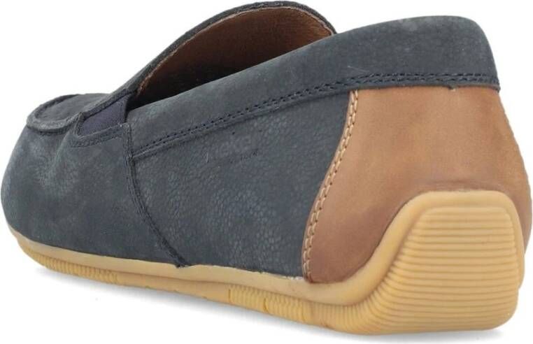 Rieker Blauwe Klassieke Gesloten Mocassins Loafers Blue Heren