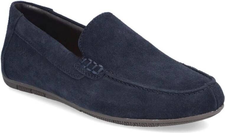 Rieker Blauwe Klassieke Loafers Blue Heren