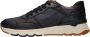 Rieker Blauwe Leren Sneaker Heren Revolution Black Heren - Thumbnail 18