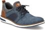 Rieker Blauwe Sneakers voor Mannen Multicolor Heren - Thumbnail 3