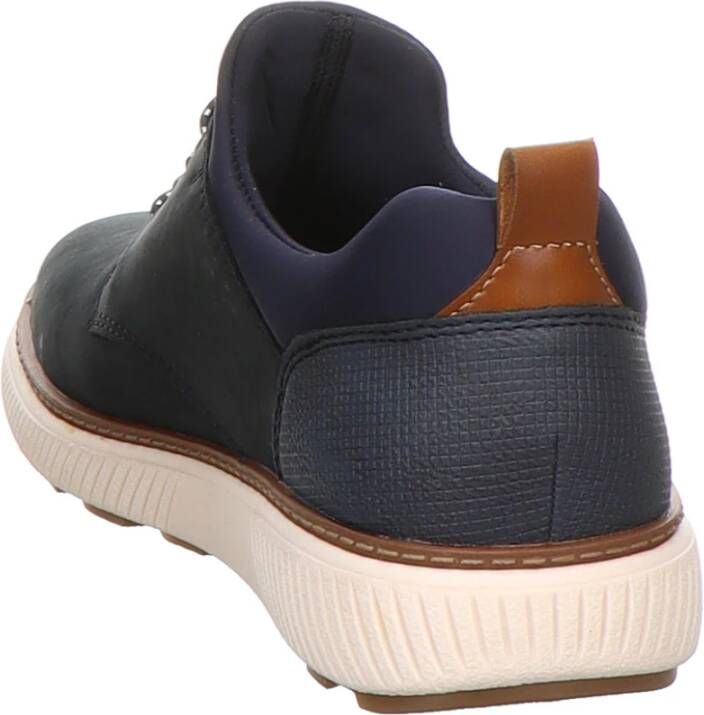 Rieker Blauwe Veterschoen Blue Heren