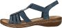 Rieker Sandalen zomerschoen sandaal sleehak met decoratieve parels - Thumbnail 12