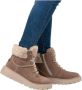 Rieker Bruine Casual Enkellaarsjes voor Dames Brown Dames - Thumbnail 4