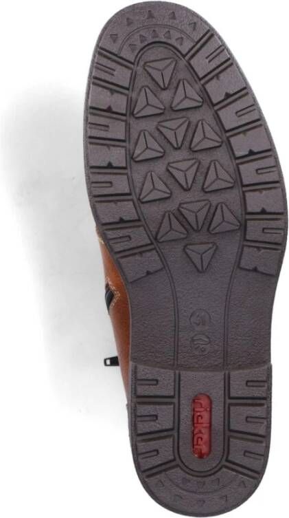 Rieker Bruine Casual Gesloten Booties
