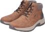 Rieker Bruine Casual Gesloten Heren Enkellaarzen Brown Heren - Thumbnail 11