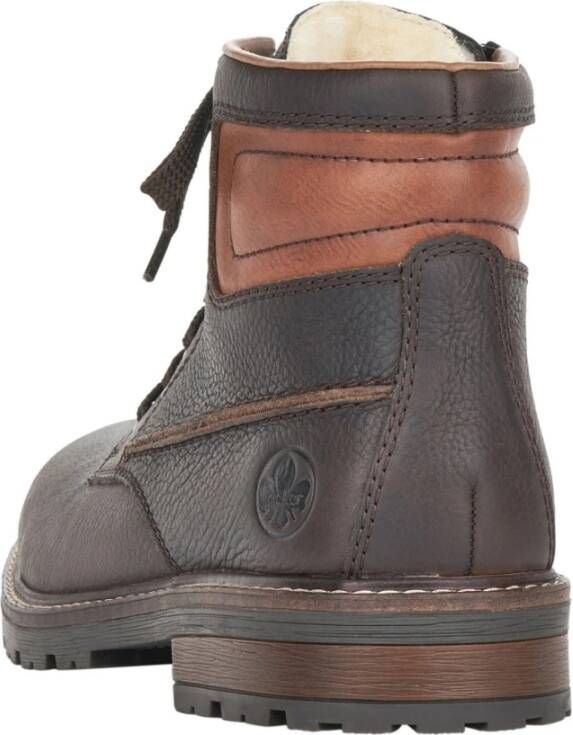 Rieker Bruine Casual Gesloten Herenlaarzen Brown Heren