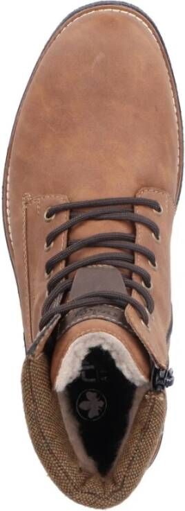 Rieker Bruine Casual Gesloten Herenlaarzen Brown Heren