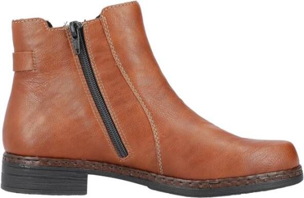 Rieker Bruine Chelsea Boots voor vrouwen