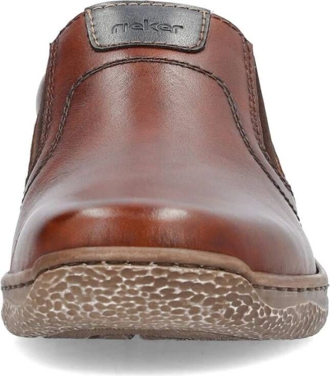 Rieker Bruine Sneakers voor Mannen Brown Heren