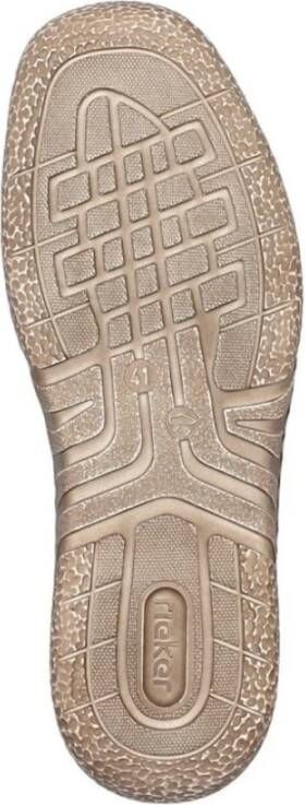 Rieker Bruine Sneakers voor Mannen Brown Heren