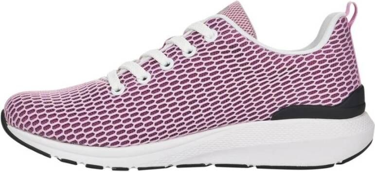 Rieker Stijlvolle Gesloten Casual Platte Schoenen Paars Dames