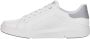 Rieker Witte Elegante Leren Sneakers White Dames - Thumbnail 3