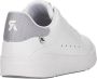 Rieker Witte Elegante Leren Sneakers White Dames - Thumbnail 4