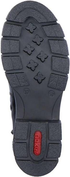 Rieker Casual Gesloten Zwarte Enkelboots