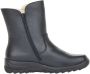 Rieker Casual enkellaarzen van zwart leer Black Dames - Thumbnail 5