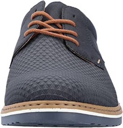 Rieker Casual marineblauwe veterschoenen