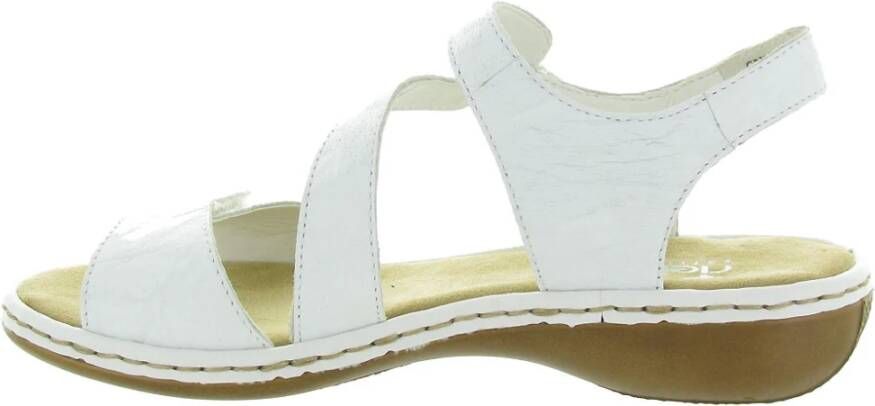 Rieker Casual Schoenen 39055 White Dames