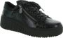 Rieker Plateausneakers vrijetijdsschoen lage schoen veterschoen met plateauzool - Thumbnail 5
