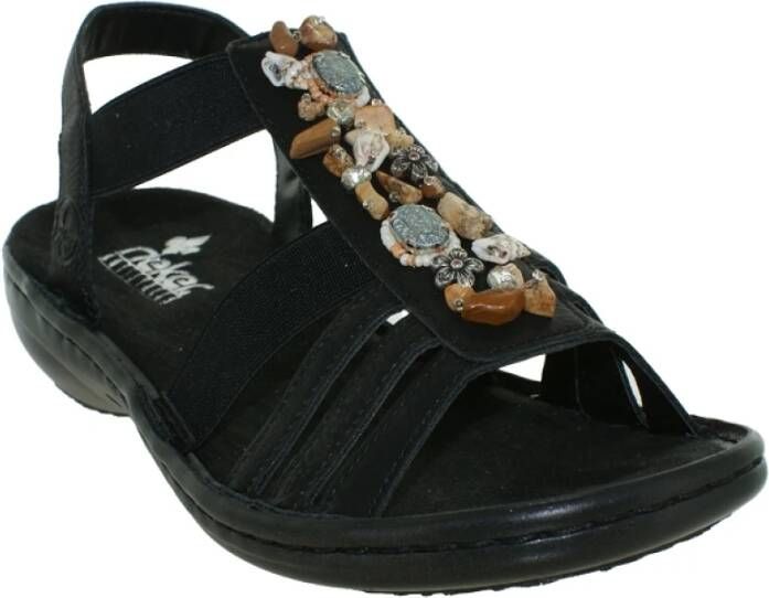 Rieker Casual Schoenen 60839 Black Dames