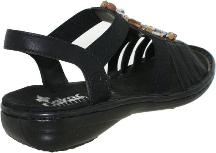 Rieker Casual Schoenen 60839 Black Dames