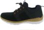 Rieker Slip-on sneakers instapschoen lage schoen slipper vrijetijdsschoen met elastische instap - Thumbnail 4