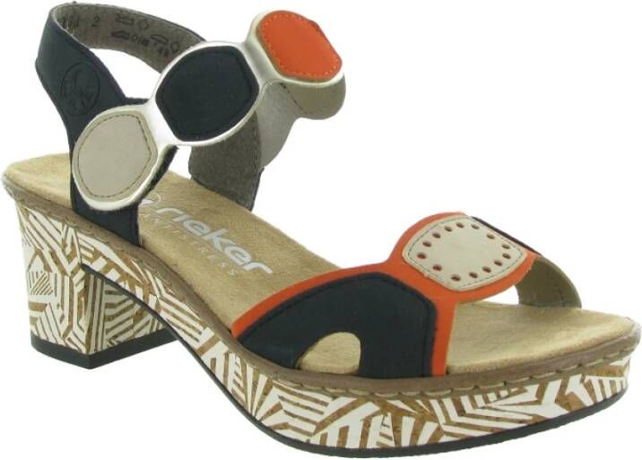 Rieker Casual Schoenen L7465 Multicolor Dames