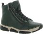 Rieker Sneakers vrijetijdsschoen lage schoen veterschoen met contraststiksels - Thumbnail 4