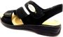 Rieker Comfort Sandalen voor Dames in Zwart - Thumbnail 4