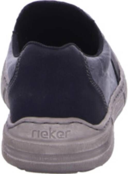 Rieker Comfort Veterschoenen in Zwart