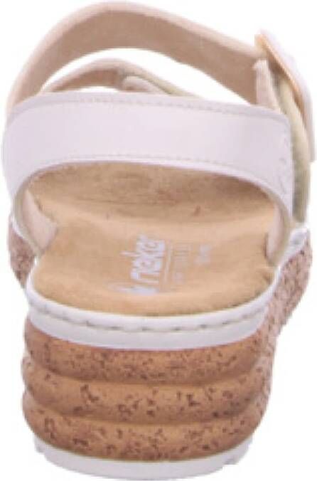 Rieker Comfort Veterschoenen voor Dames in wit