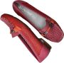 Rieker Comfortabele Instappers in Roze Rood Red Dames - Thumbnail 2