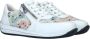 Rieker Comfortabele witte sneaker met leuk print Multicolor Dames - Thumbnail 8