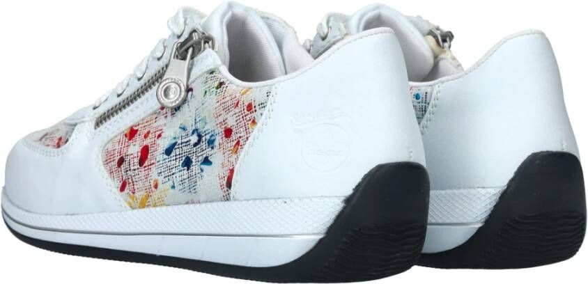 Rieker Comfortabele Vetersneaker met Print Multicolor Dames