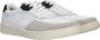 Rieker Comfortabele witte leren sneaker voor heren White Heren - Thumbnail 19