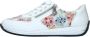 Rieker Comfortabele witte sneaker met leuk print Multicolor Dames - Thumbnail 8