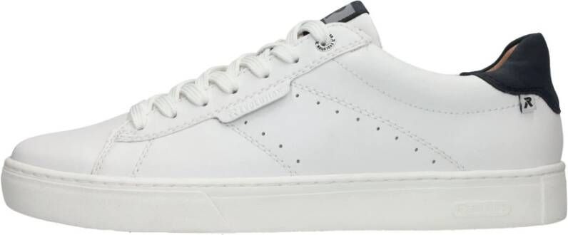 Rieker Comfortabele witte sneaker voor heren White Heren