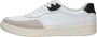 Rieker Comfortabele witte leren sneaker voor heren White Heren - Thumbnail 25