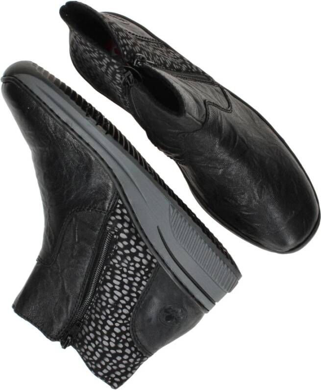 Rieker comfortboot Black Dames