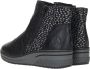 Rieker Comfortabele dameslaars met ritssluiting en stippenprint Black Dames - Thumbnail 4