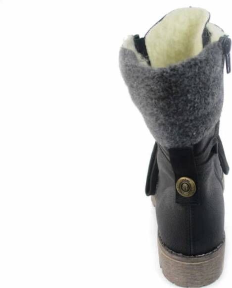 Rieker Enkellaarsjes met fleece voering