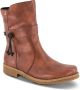 Rieker Elegante Bruine Leren Laars Brown Dames - Thumbnail 2