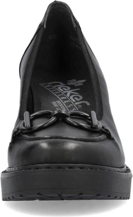 Rieker Elegante Gesloten Formele Zakelijke Schoenen Black Dames
