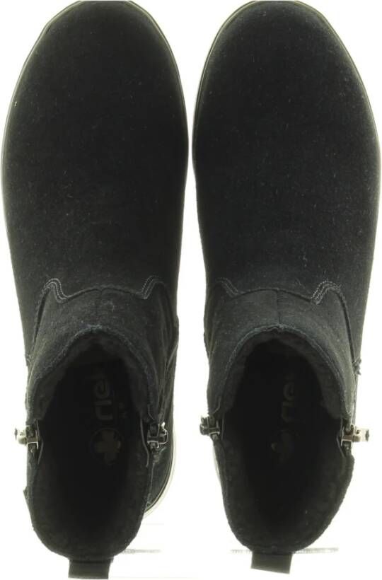 Rieker Elegante Zwarte Enkelboot