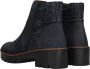 Rieker Stijlvolle leren enkellaarzen Blauw Dames - Thumbnail 30